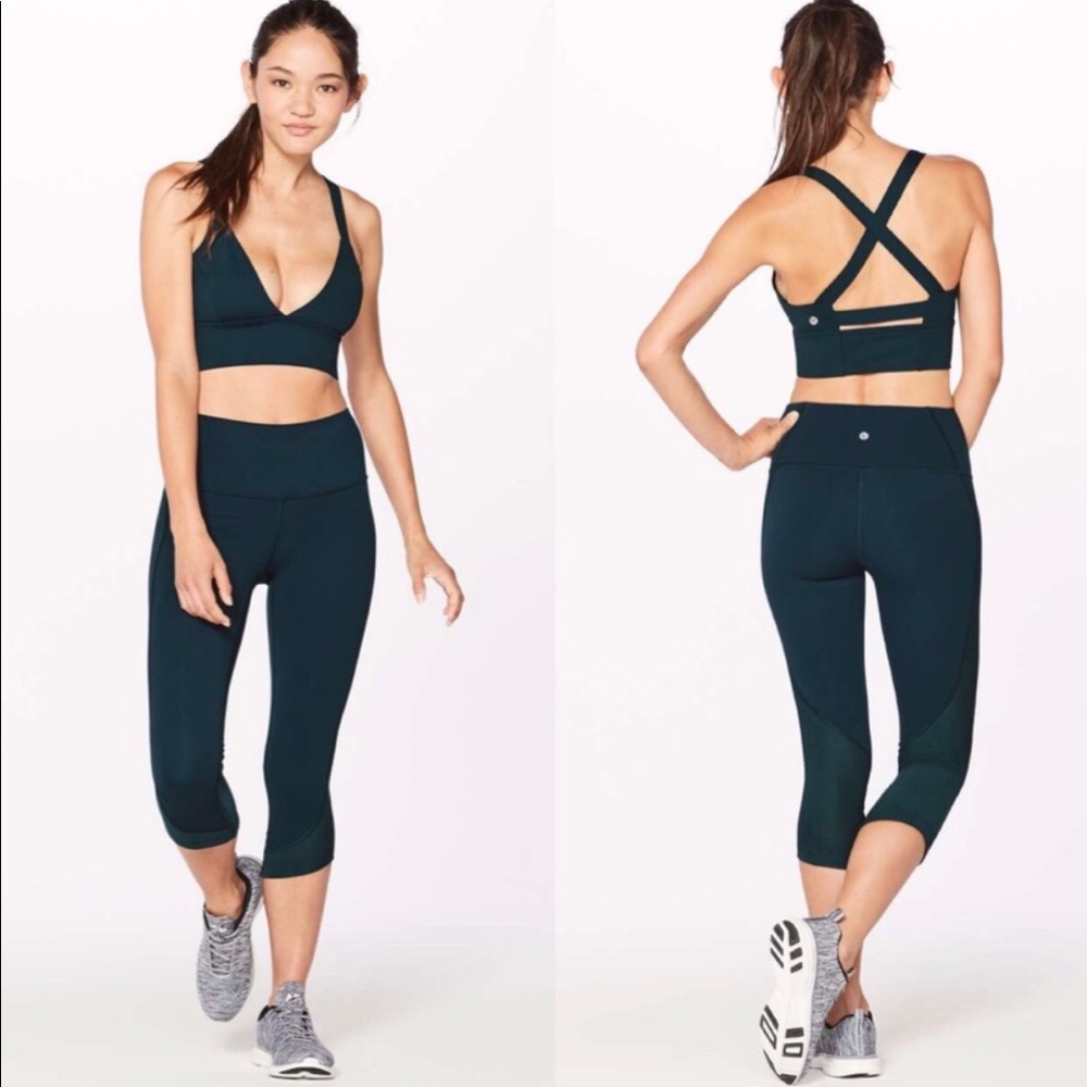 Lululemon Sweat Your Heart Out BRA size10